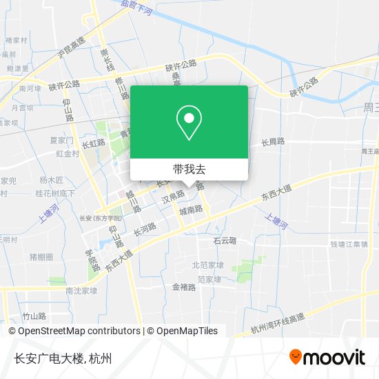 长安广电大楼地图