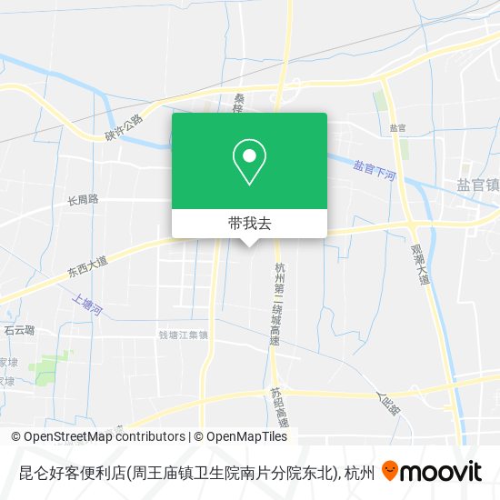 昆仑好客便利店(周王庙镇卫生院南片分院东北)地图