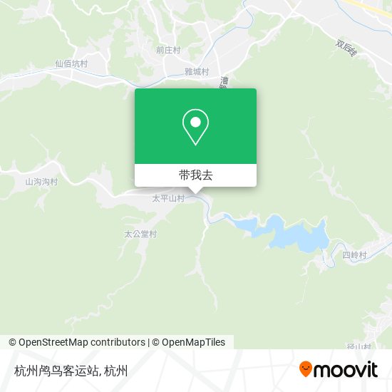 杭州鸬鸟客运站地图