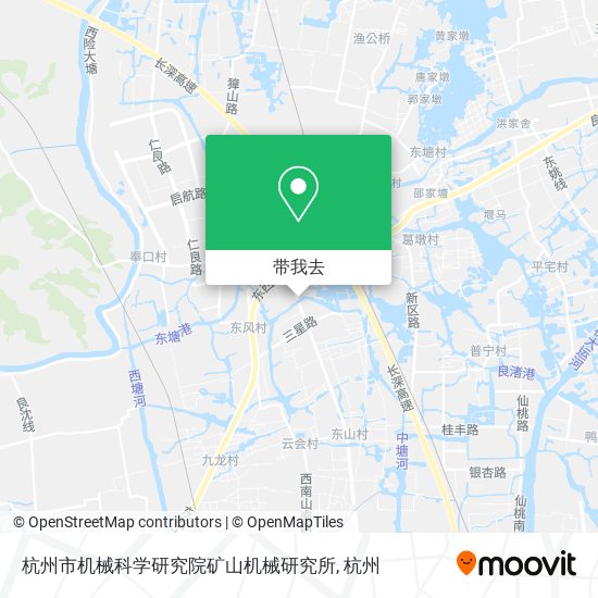 杭州市机械科学研究院矿山机械研究所地图