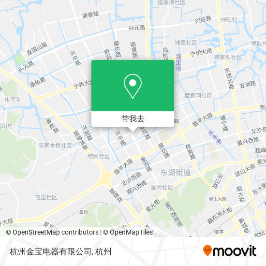 杭州金宝电器有限公司地图