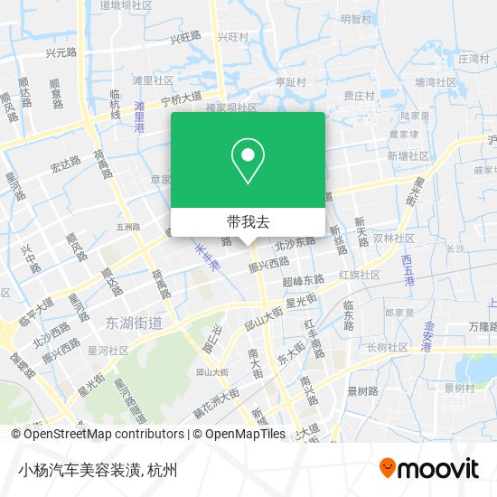 小杨汽车美容装潢地图