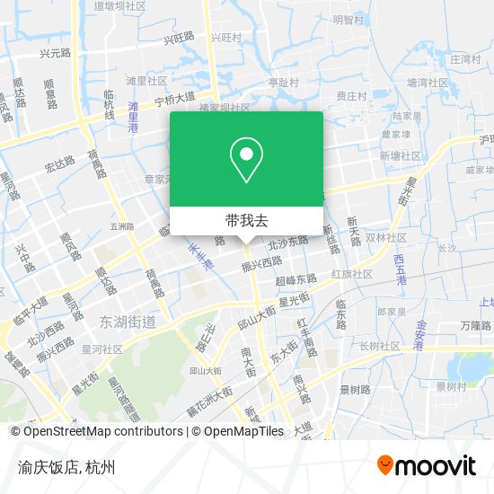 渝庆饭店地图