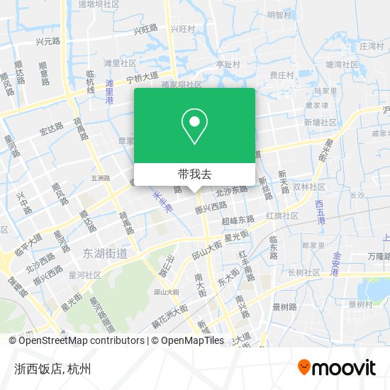 浙西饭店地图