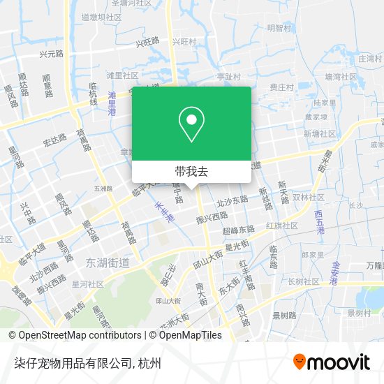 柒仔宠物用品有限公司地图