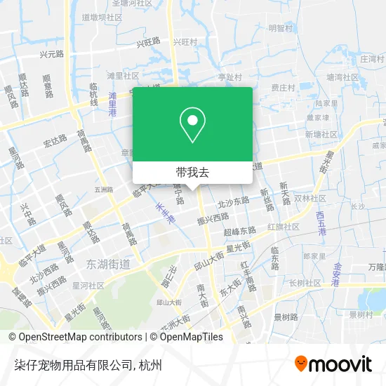 柒仔宠物用品有限公司地图