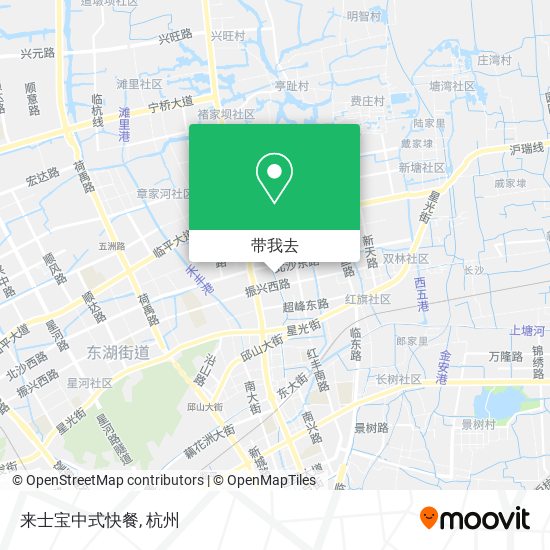 来士宝中式快餐地图
