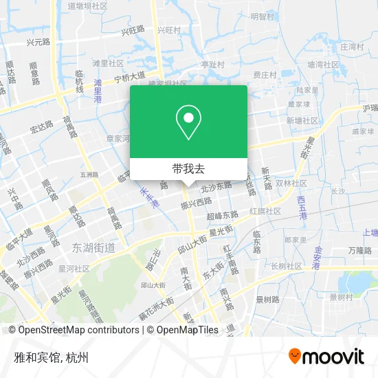 雅和宾馆地图