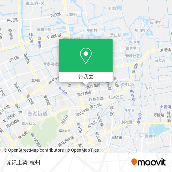 茆记土菜地图