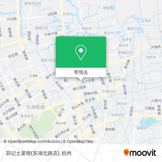 茆记土菜馆(东湖北路店)地图