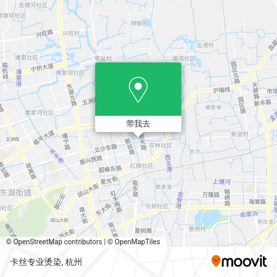 卡丝专业烫染地图