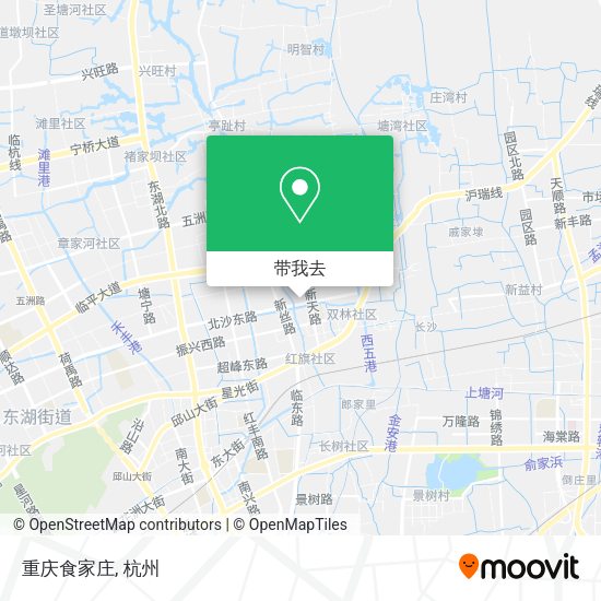 重庆食家庄地图