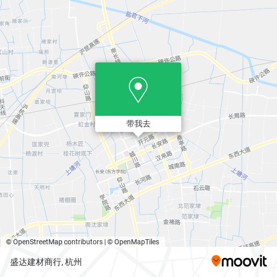 盛达建材商行地图