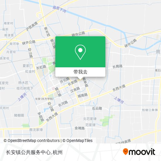 长安镇公共服务中心地图