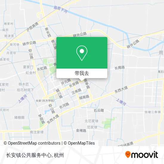 长安镇公共服务中心地图