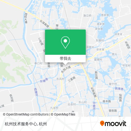 杭州技术服务中心地图