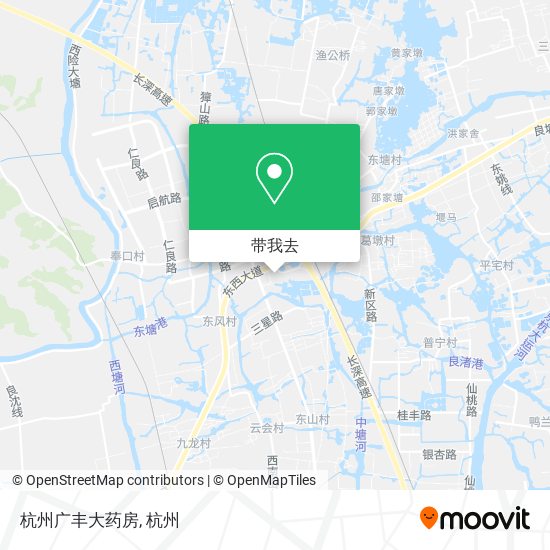 杭州广丰大药房地图