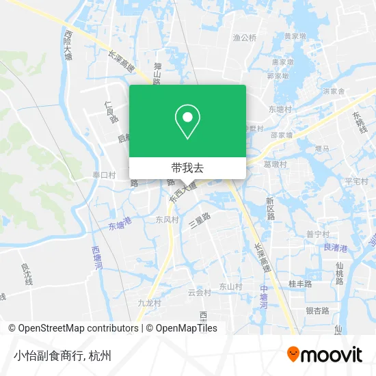 小怡副食商行地图