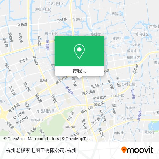 杭州老板家电厨卫有限公司地图
