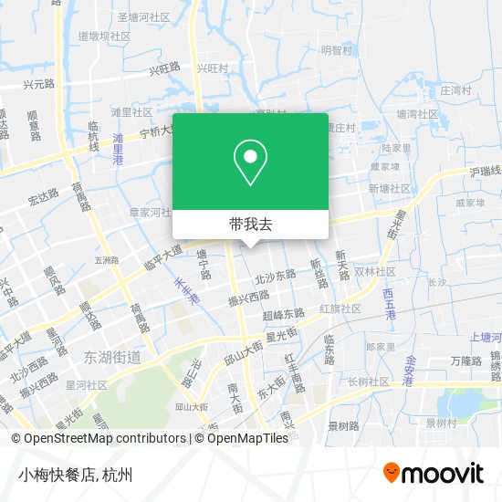 小梅快餐店地图