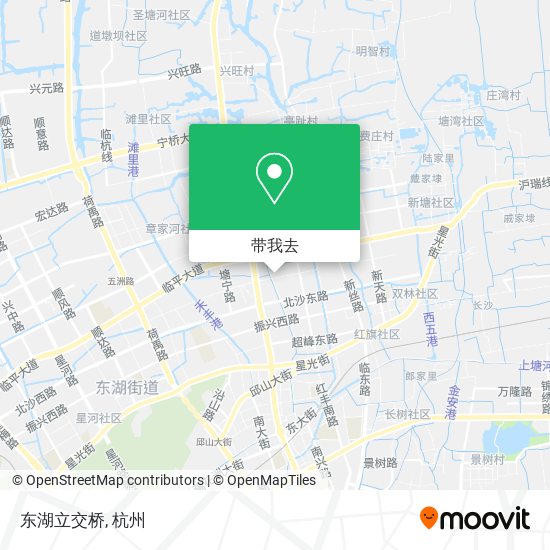 东湖立交桥地图