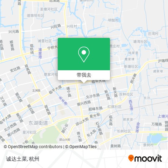 诚达土菜地图