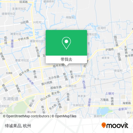 缔诚果品地图