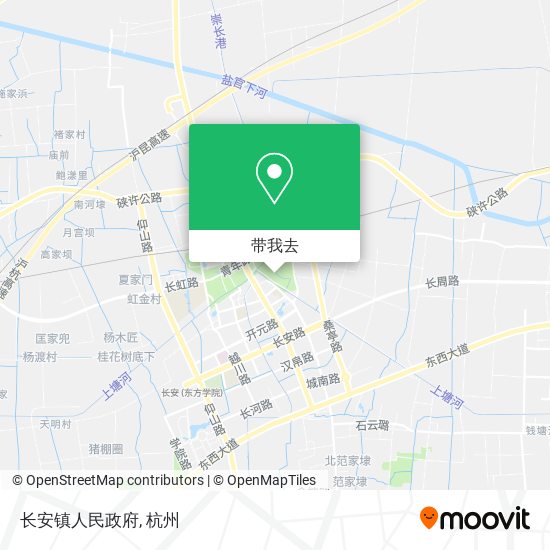 长安镇人民政府地图