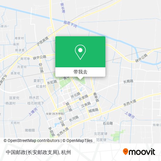 中国邮政(长安邮政支局)地图