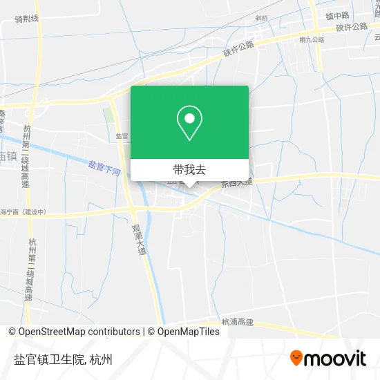 盐官镇卫生院地图