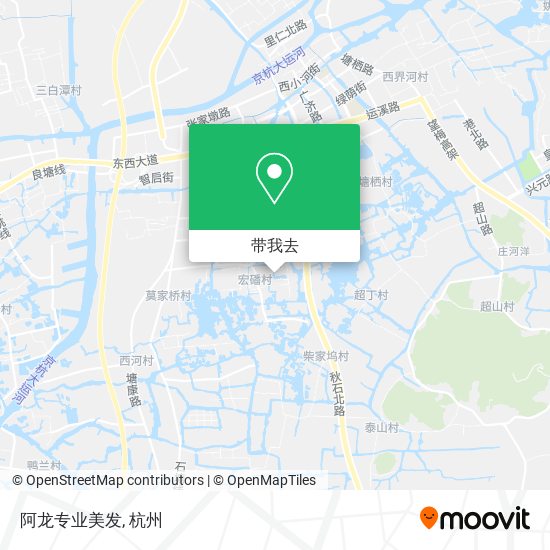 阿龙专业美发地图