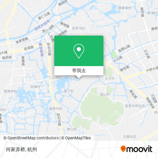 何家弄桥地图