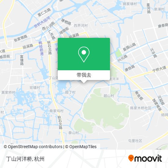 丁山河洋桥地图