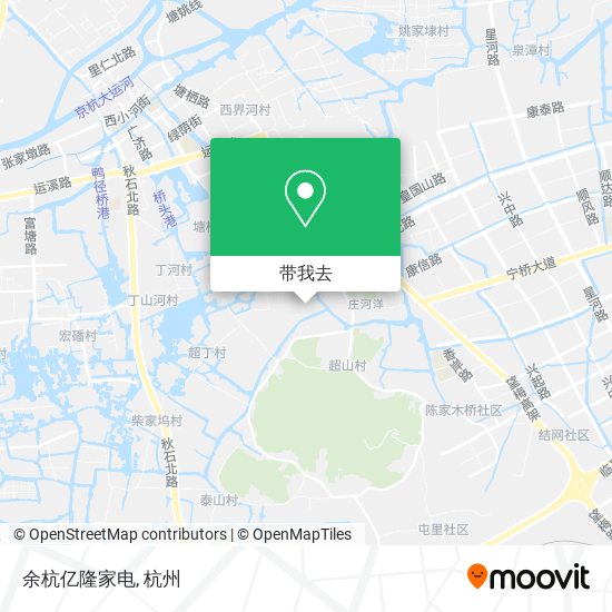余杭亿隆家电地图