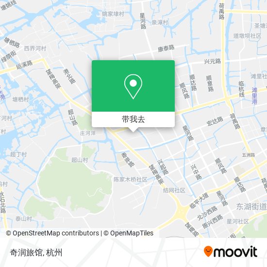 奇润旅馆地图