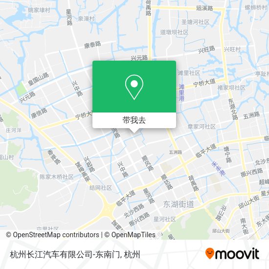 杭州长江汽车有限公司-东南门地图