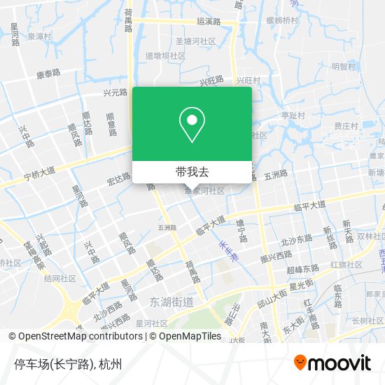 停车场(长宁路)地图