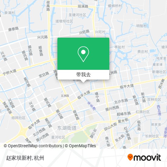 赵家坝新村地图