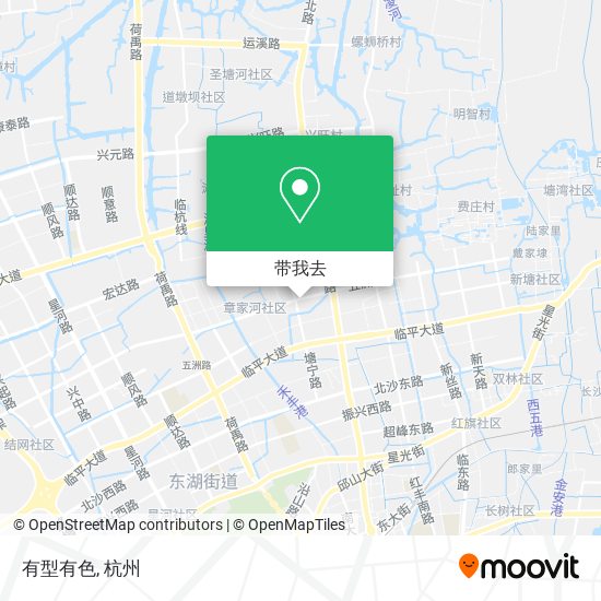 有型有色地图