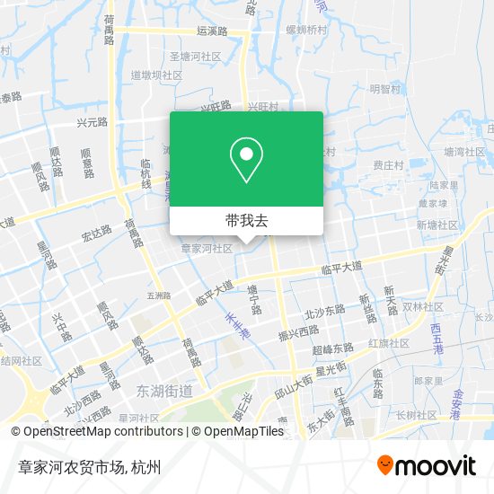 章家河农贸市场地图