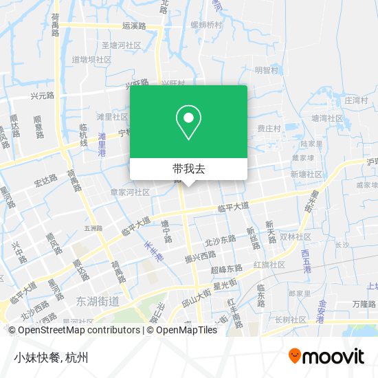 小妹快餐地图