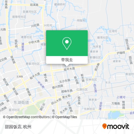 甜园饭店地图