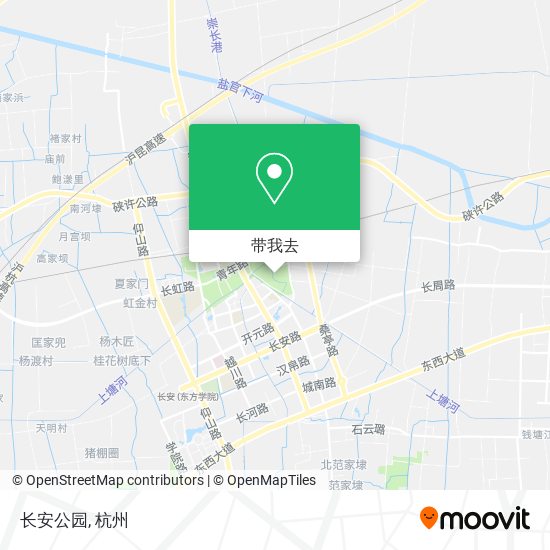 长安公园地图