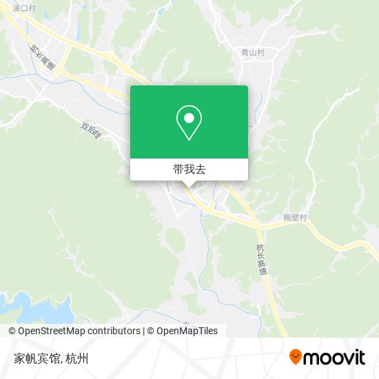 家帆宾馆地图