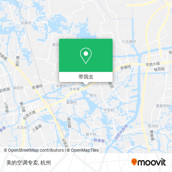 美的空调专卖地图