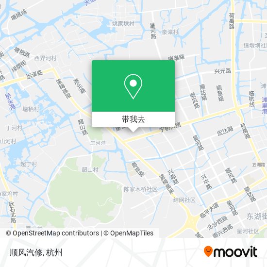 顺风汽修地图