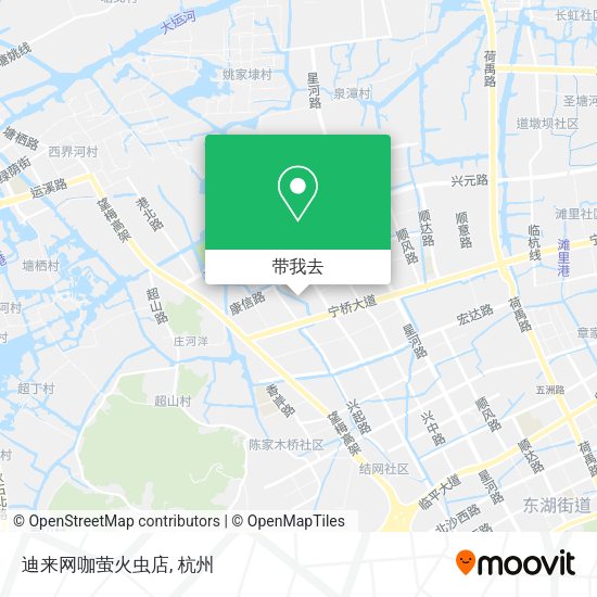 迪来网咖萤火虫店地图