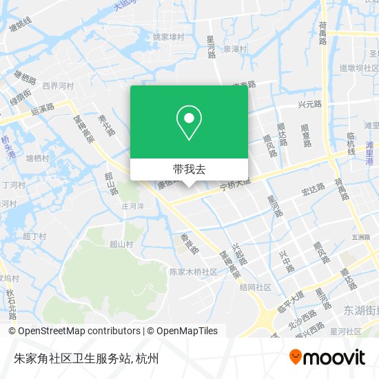 朱家角社区卫生服务站地图