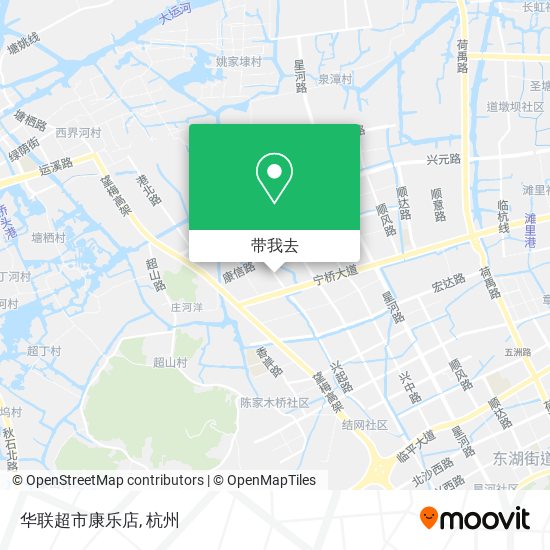 华联超市康乐店地图
