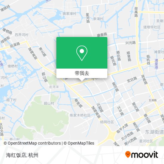 海红饭店地图